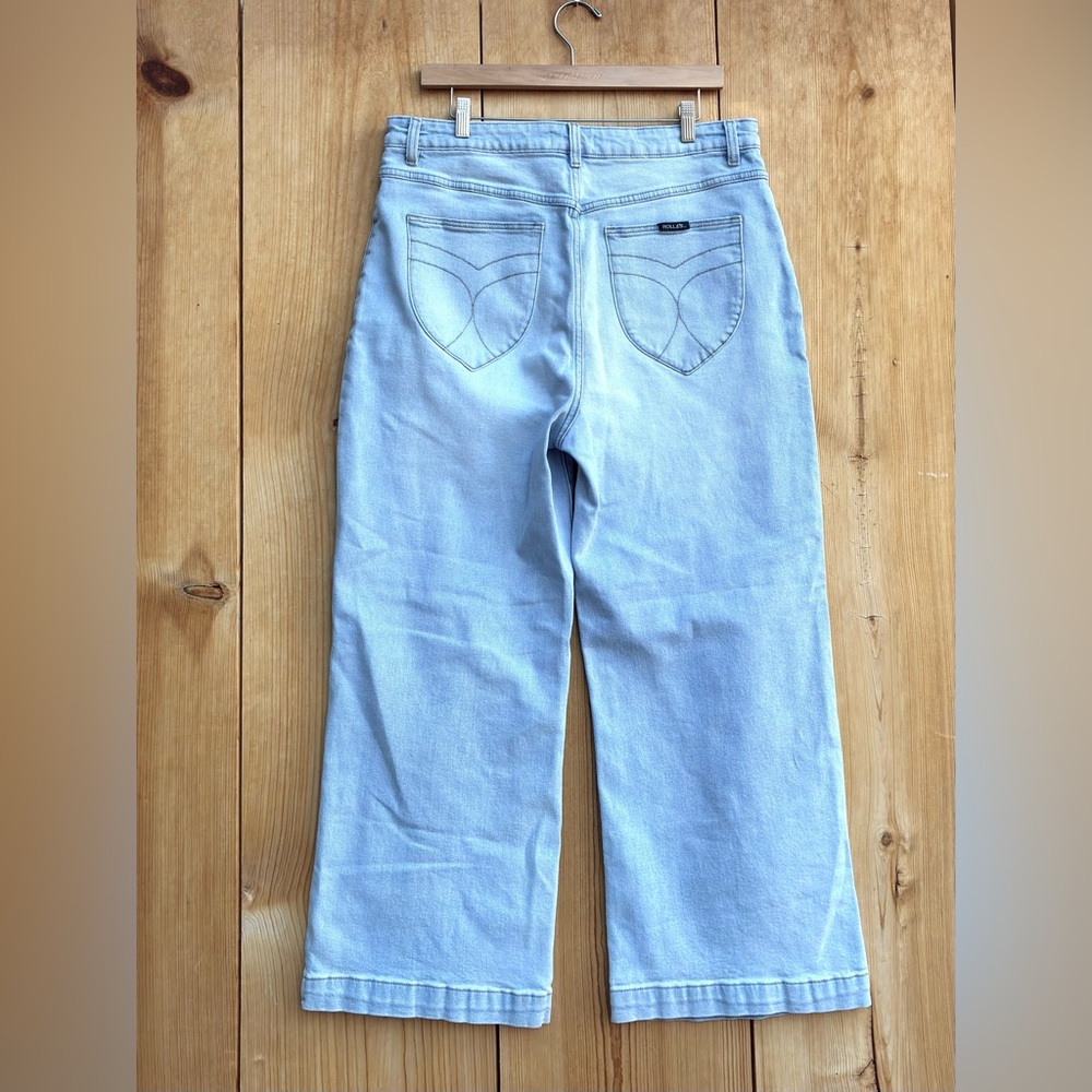 Rolla’s EUC High Rise Wide Leg Jeans Sz 33 - Picture 10 of 10